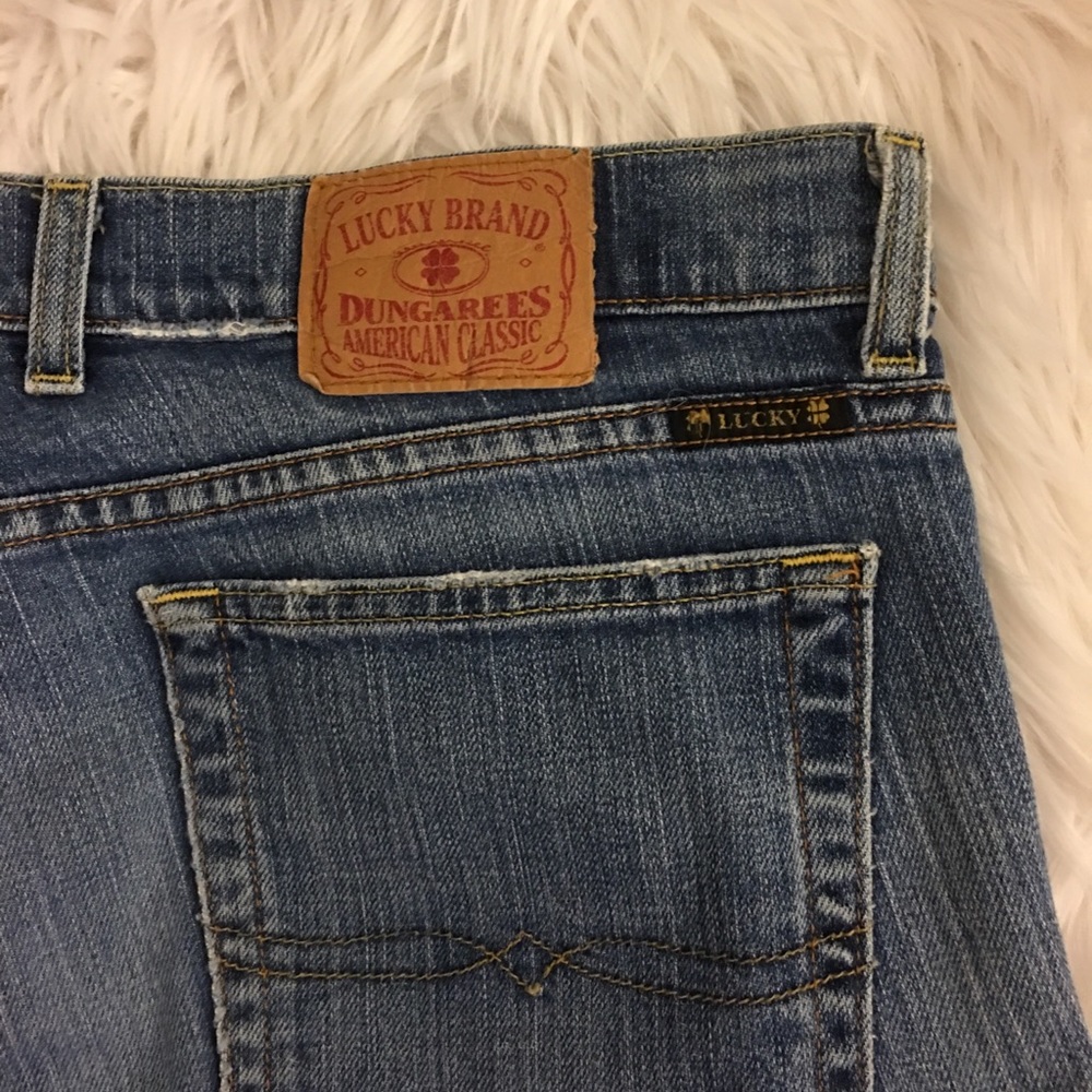 Lucky Brand | Jean Skirt | Custom Made | Lace and Sequin Detail - Picture 15 of 16